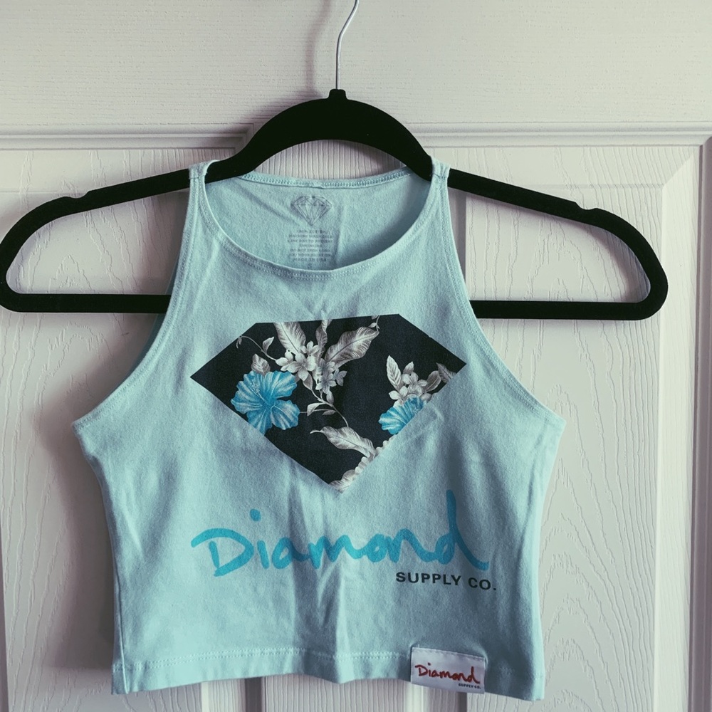 Diamond Supply Co. crop top